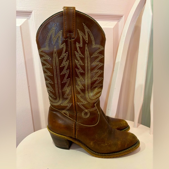vintage cowboy boots - Picture 2 of 2
